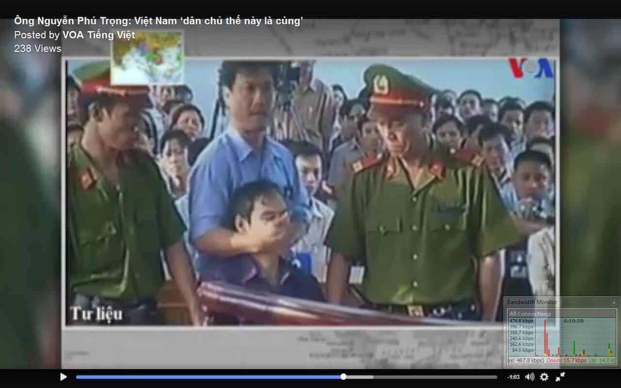 viet man killed for supporting democratic views and media