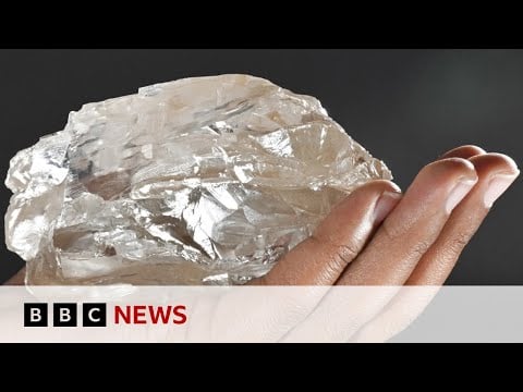 World's second-largest diamond found in Botswana | BBC News