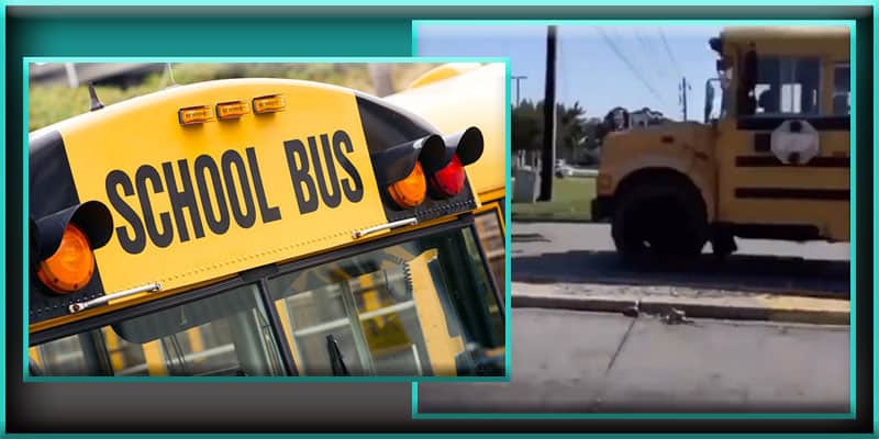 11-Year-Old Steals School Bus, Flips Middle Finger at Officers as He Speeds Past Them