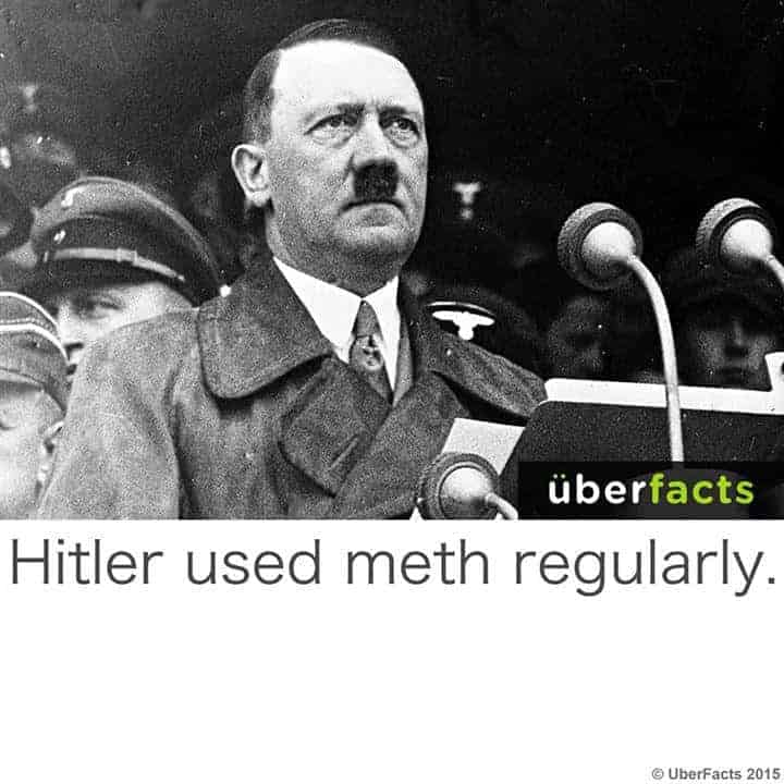 Hitler used meth regularly the angry German voice