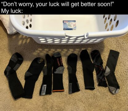 Photographic evidence for the next time someone tries to call me a "lucky bastard"