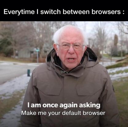 Not today, browser!