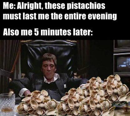 If you thought hard drugs were addictive, wait until you try pistachios!