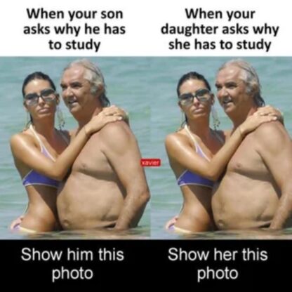 The photo works for both a son or a daughter