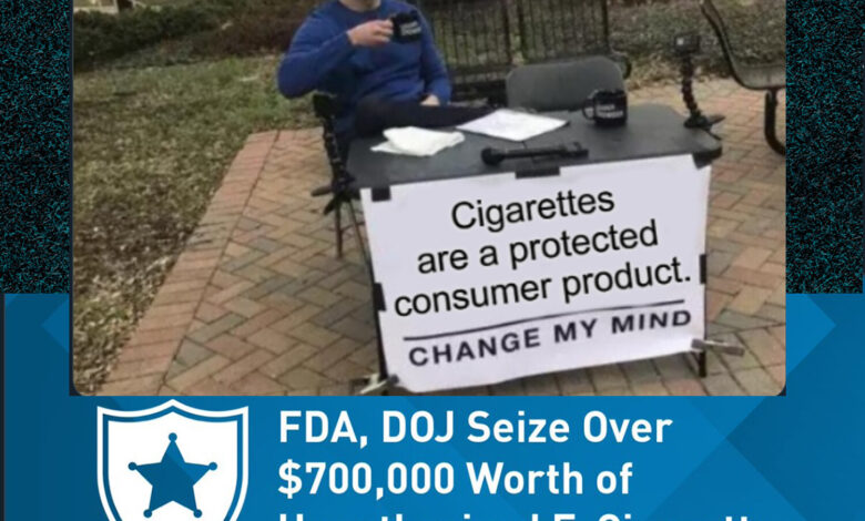 cigarettes are safe from bans and seizures change my mind dank memes