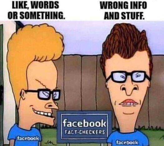 6-20-2024 beavis and butt head if they were facebook fact checkers dank memes