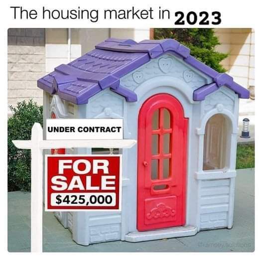 8-21-2023 the housing market in 2023 It appears so.