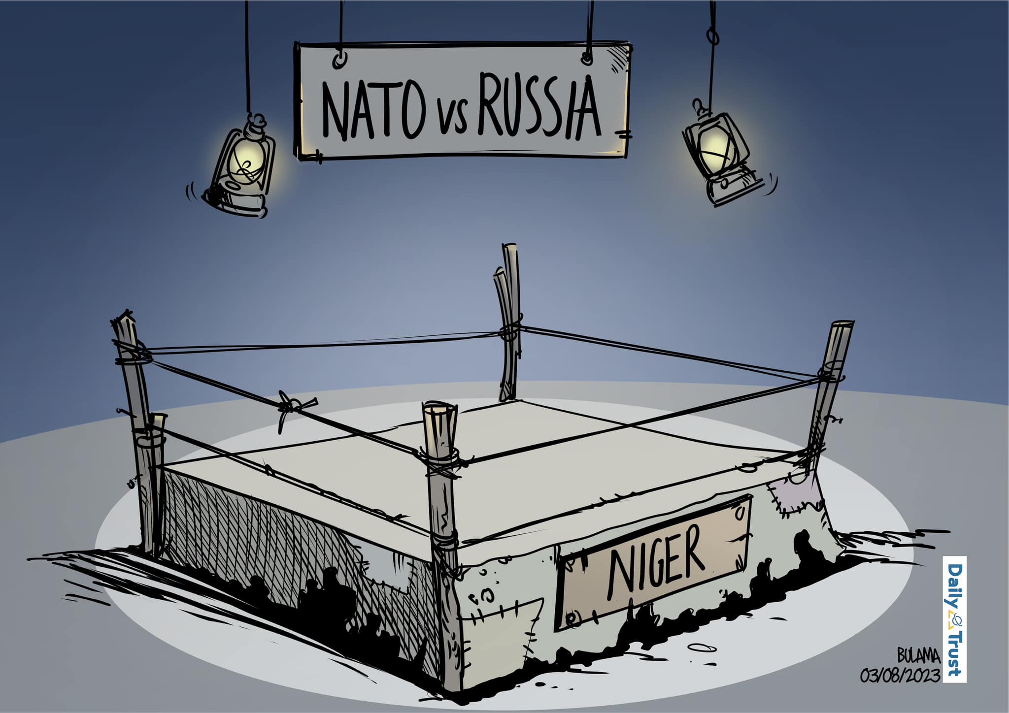 The Invitation has been sent and the stage has been set. niger coup russia nato war showdown dank memes