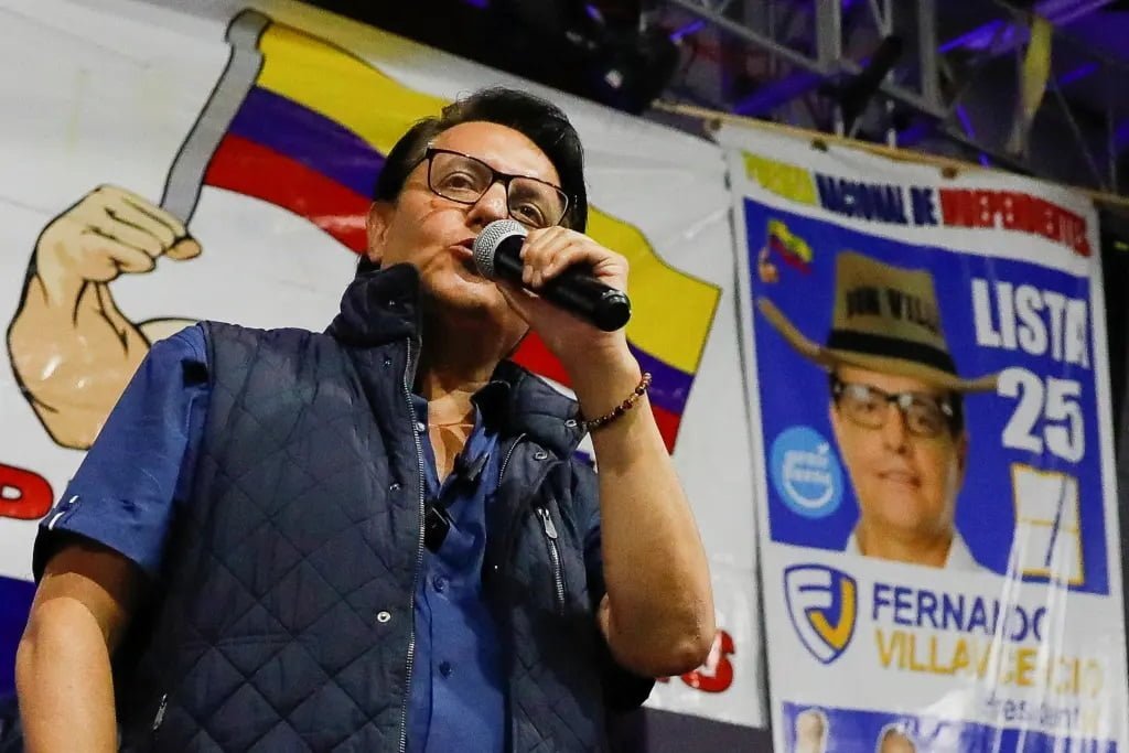 Anti-corruption presidential candidate fatally shot at campaign event in Ecuador’s capital
