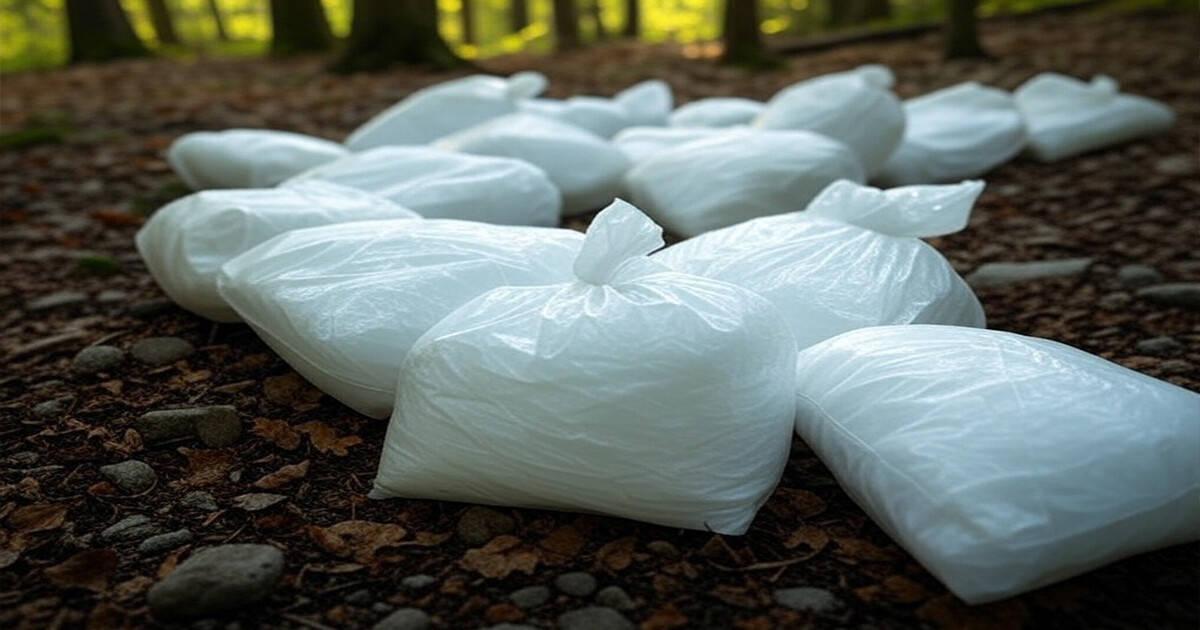 Cocaine worth $1.1M discovered in backpacks in woods near U.S. border