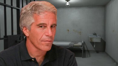 Jeffrey Epstein in a prison cell, visualized to reflect reports surrounding his 2019 death at the Metropolitan Correctional Center. The image evokes discussions of suicide watch removal news and concerns about guard misconduct at MCC.