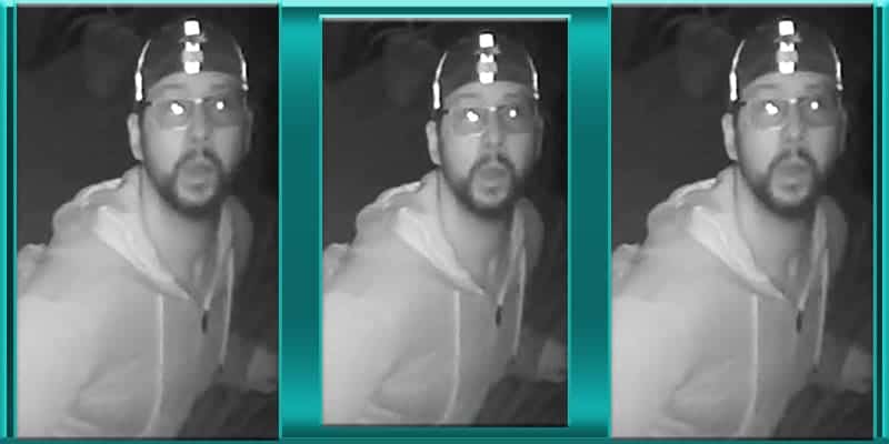 police say Florida Man broke into Orlando woman's womans patio was recorded surveillance caught on film touching himself inappropriately voyeurism