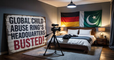 German-led global child abuse ring's headquarters busted in Pakistan!