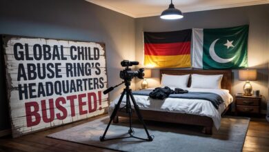 German-led global child abuse ring's headquarters busted in Pakistan!