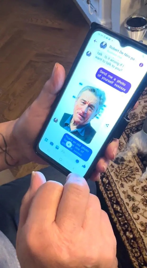 Grandma thought she was texting Robert De Niro, but her granddaughter knew it was a scam, ‘I couldn’t stop laughing’ Gina Morgan was under the impression that messages on Facebook were coming from Robert De Niro.