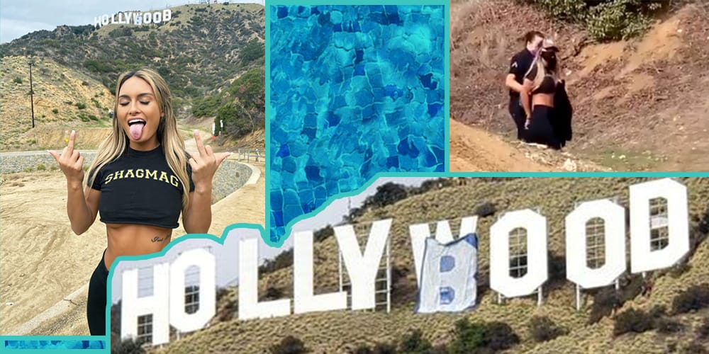 Porn influencer arrested after changing the Hollywood sign to say 'HOLLYBOOB'