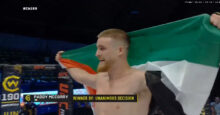 Irish MMA Fighter Shouts 'Free Palestine' After Victory Over Israeli IDF Opponent MMA fighter Paddy McCorry celebrating his win over IDF fighter Shuki Farage and shouting "Free Palestine!"