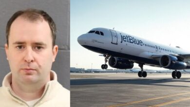 JetBlue Pilot Dies by Suicide as Police Close In on Child Sex Charges JetBlue pilot Jeremy Gudorf. (Left) JetBlue passenger jet. (X/Grok3 AI)