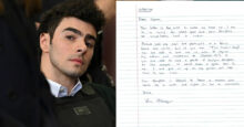 Luigi Mangione exchanges jailhouse letters with mom who's vowed to ‘keep up the fight’ against health care industry in his name Luigi Mangione (Left) The letter he wrote to the mother Karen. (Right)