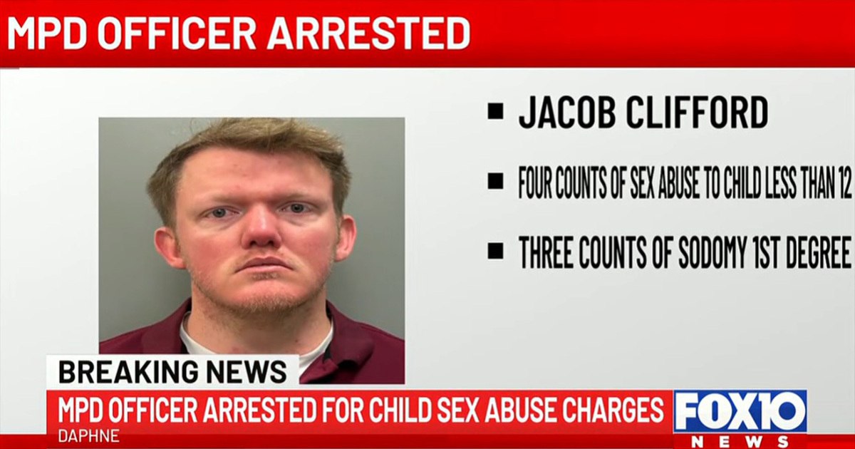 Daphne police coverage of the Mobile detective child sex abuse arrest in Baldwin County, Alabama.
