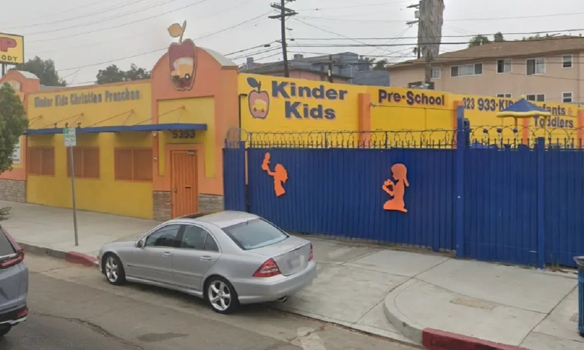 The occurrence took place at Kinder Kids Christian Preschool in downtown Los Angeles on the 14th of March. Mother demands answers after video shows age 4 son being yanked and dangled upside down by preschool worker