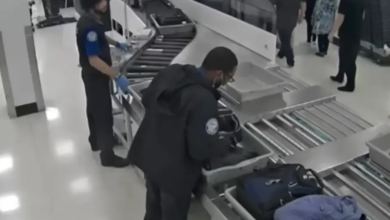 Newly released surveillance footage captures alleged theft by TSA officers at Florida airport