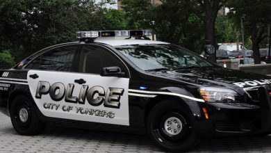 Yonkers New York police squad patrol car vehicle