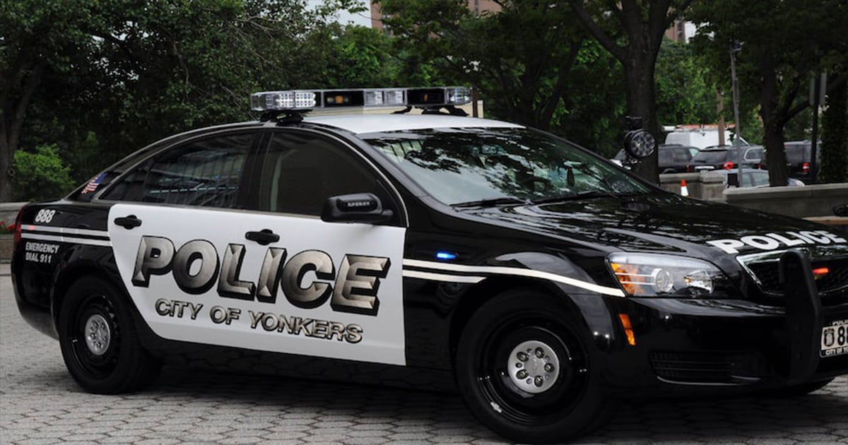 Yonkers New York police squad patrol car vehicle