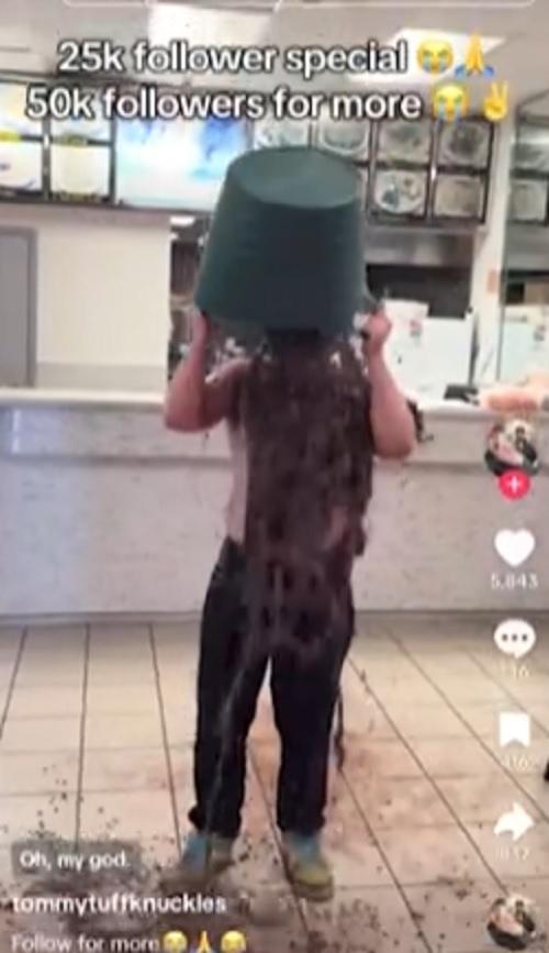 Slobby New York influencer who dumps eggs, beans on himself for pranks, arrested for secretly filming in strangers’ houses
