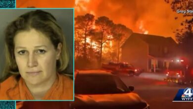 South Carolina Woman Arrested for Igniting Massive 2059-acre Wildfire Near Myrtle Beach