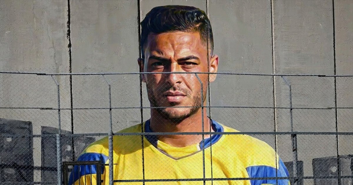 Saleem al-Ashqar, Palestinian goalkeeper killed by Israeli forces in Al-Qarara, reported by The AEGIS Alliance