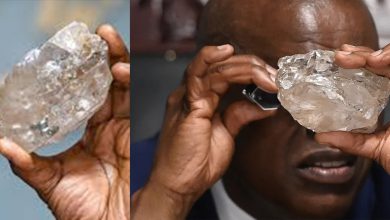 The biggest diamond in more than a century is discovered in Botswana, and it's a massive 2,492 carats