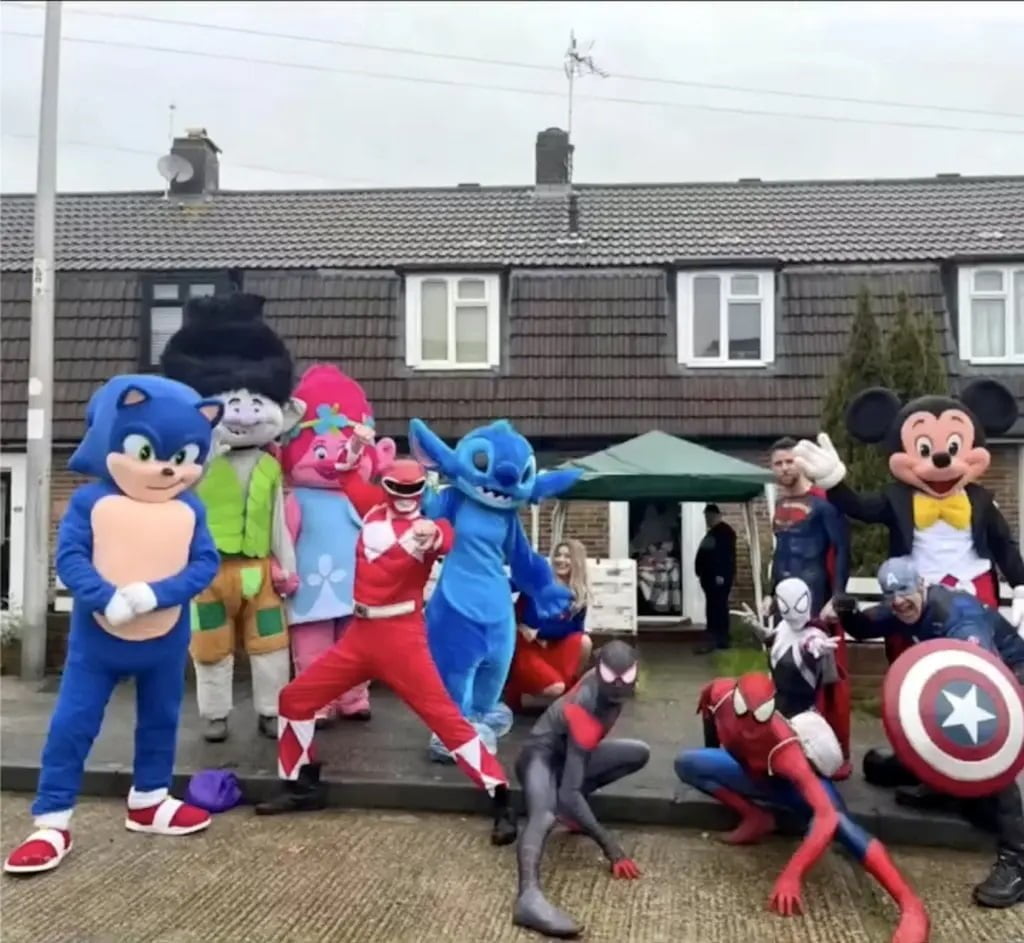 UK terminally ill child gets dying wish as Disney and Marvel characters surprise him