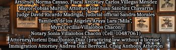 WANTED: $5,000 USD Each Reward for the Arrests and Convictions of Corrupt Costa Rica Public Attorneys and Officials