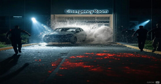 Woman Crashes Car Into New Jersey Hospital Emergency Room on New Year's Eve