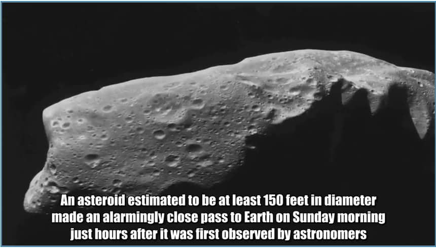 asteroid GE3 2018