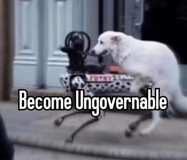 become ungovernable