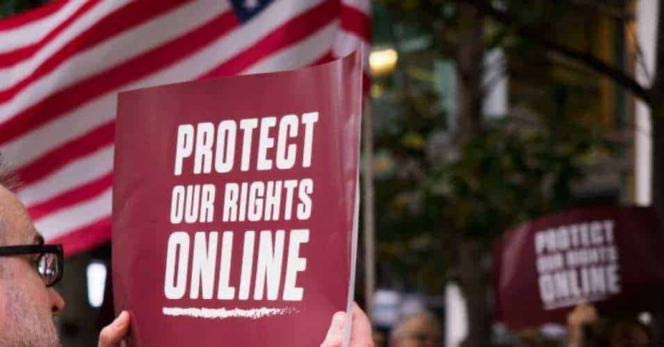 net neutrality protests activists
