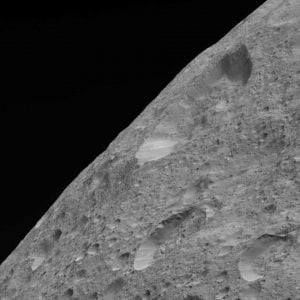 The dwarf planet Ceres. This image was taken by NASA's Dawn spacecraft from an altitude of 250 miles