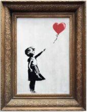 Banksy Painting "Self-Destructs" Just After Being Auctioned for $1.4m (Video)