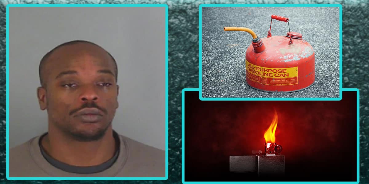 South Carolina Man Charged with Lighting Girlfriend on Fire with Gasoline