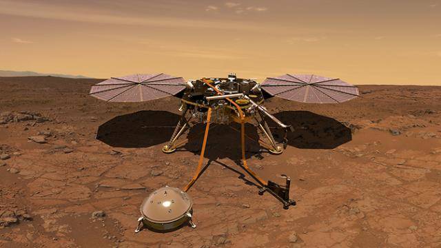 NASA's InSight Lander Touches Ground on Mars