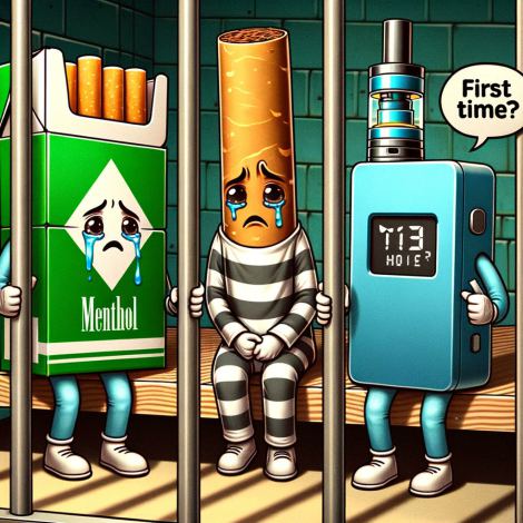 Vapor: First time dealing with the FDA? menthol and cigarettes vaping vapor vape says oh first time fda dank memes