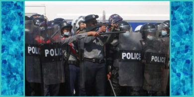 Myanmar police use water cannon, rubber bullets in bid to quash growing anti-coup protests