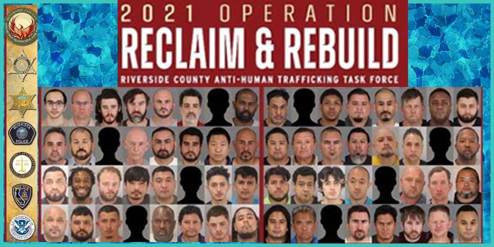 64 people arrested, 2 women rescued during Riverside County anti-human trafficking operation
