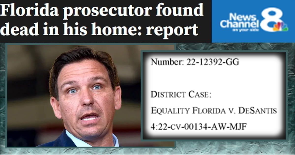 Ron DeSantis' Watergate: His cover-up of felonies of Lee County State's Attorney