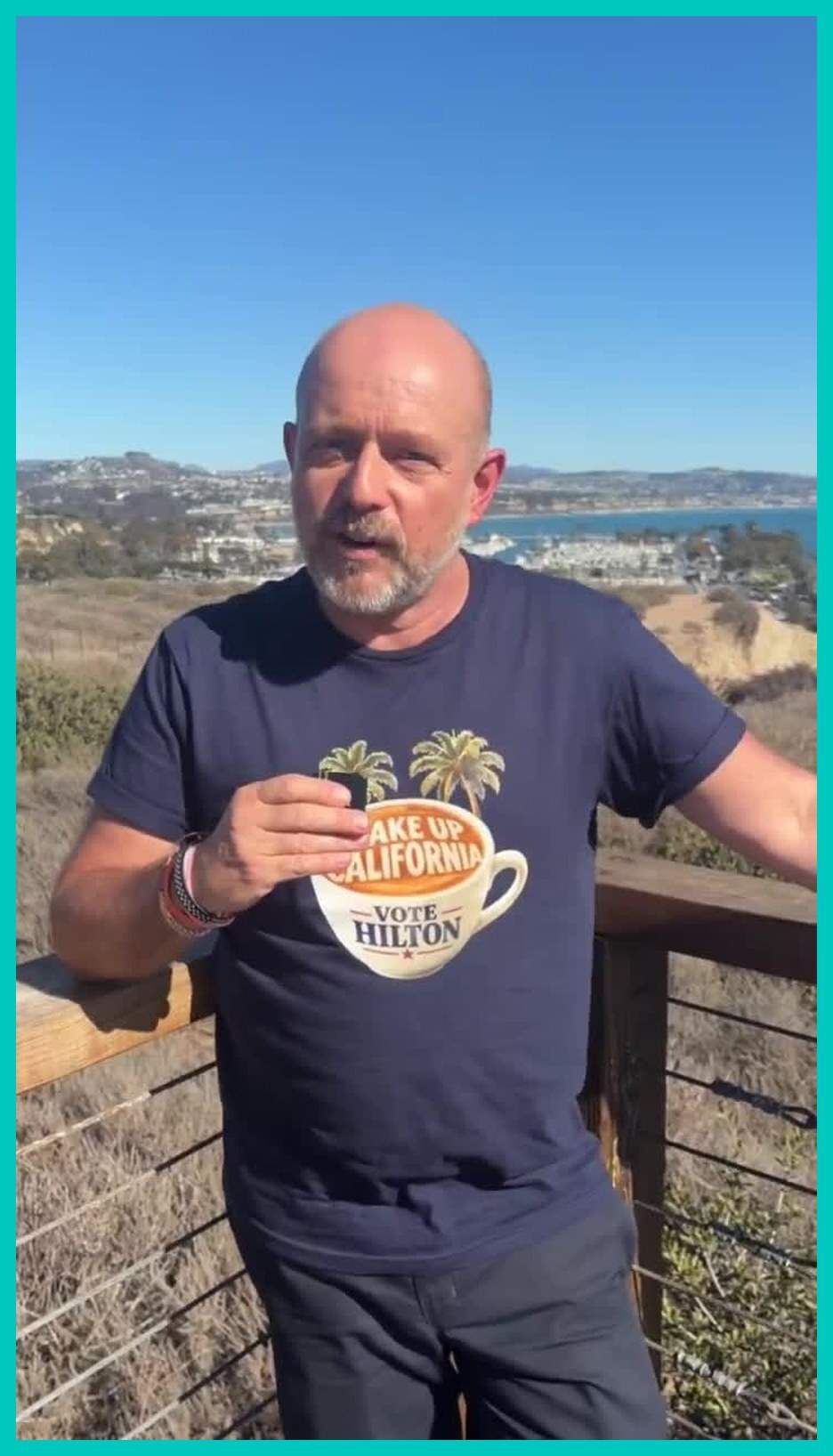 Steve Hilton apology video screenshot saying he understands the offense Screenshot of Steve Hilton's vertical apology video with the caption I get it, and I understand it