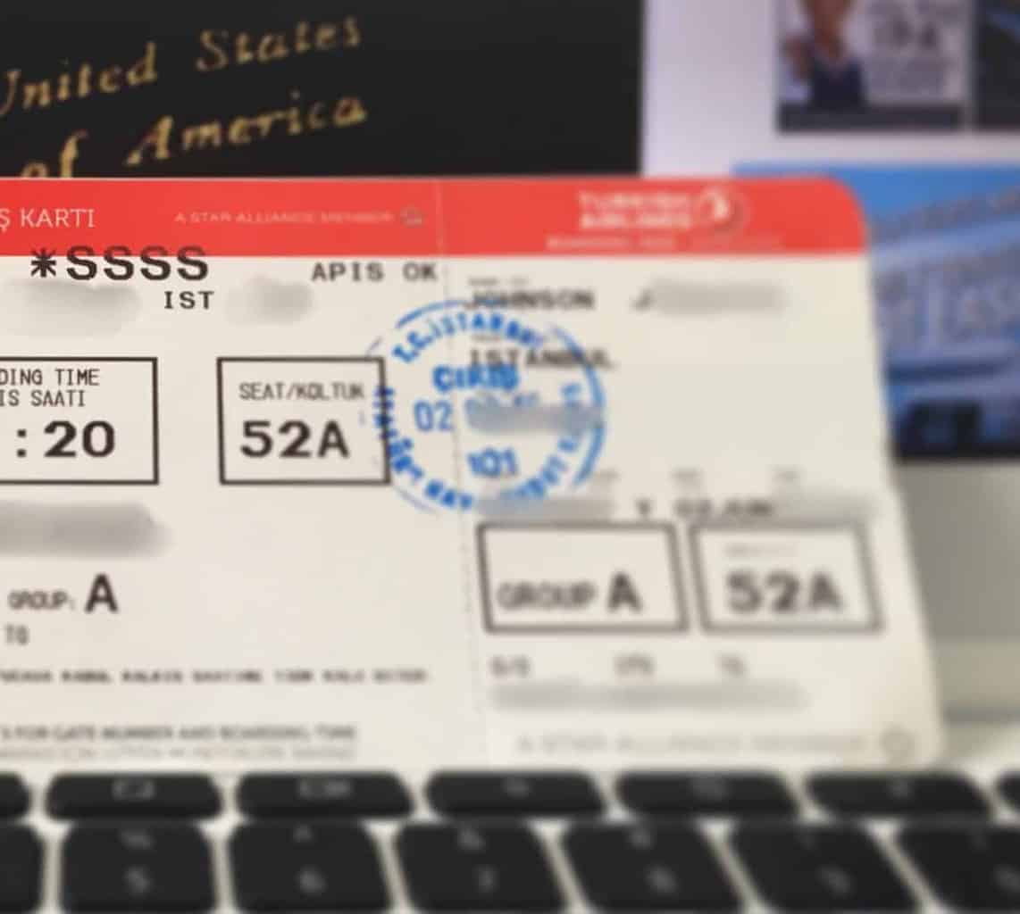 mysterious SSSS code on boarding pass passes at airports