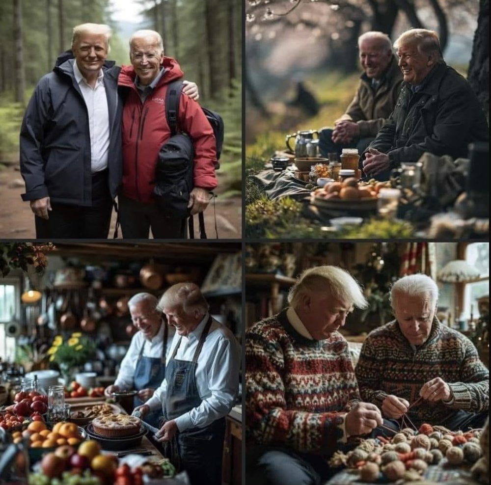 trump and biden looking so wholesome together dank memes